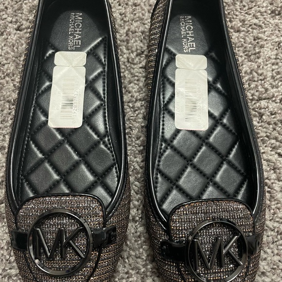 MICHAEL KORS GLITTERS- FLAT 6.5 - Picture 6 of 8